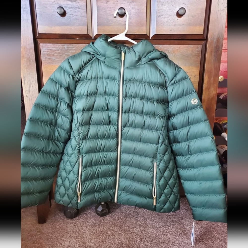 Michael Kors Dark Emerald Tag - XL
